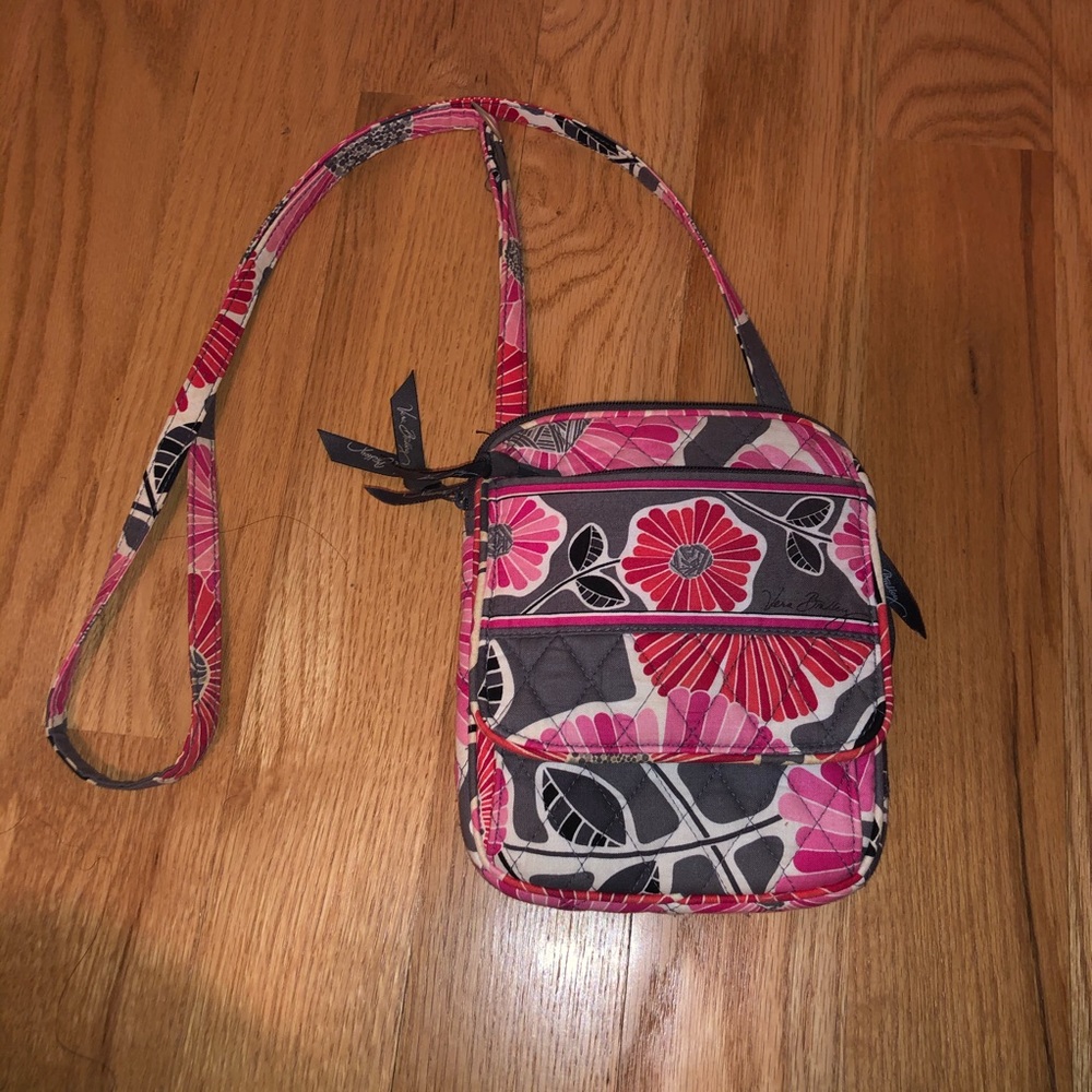Vera Bradley jazzy blossoms mini hipster purse